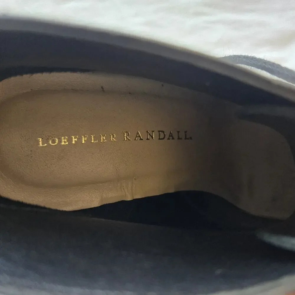 Loeffler Randall Nadia Women's Espadrille Leather Ankle Boots Black Size 7 B - Picture 9 of 10